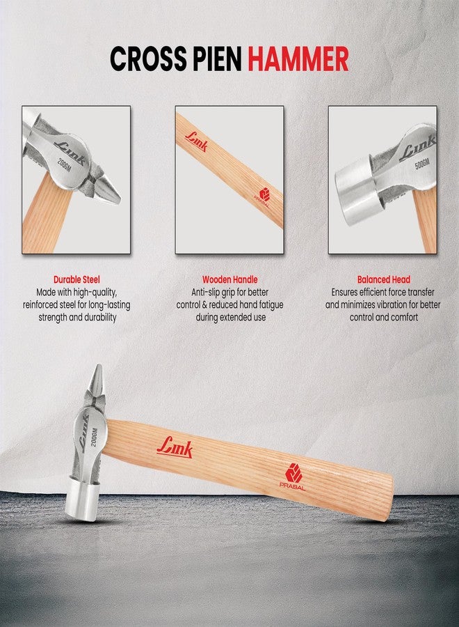 Link Prabal Hammer (Cross Pein Hammer, 200GM) - Image 2